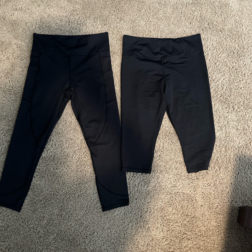Women's Black High-Waist Leggings